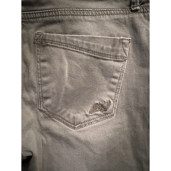 Express Jeans Women’s Green Khaki Legging Pants Size 4 Athleisure Boho - Picture 5 of 8